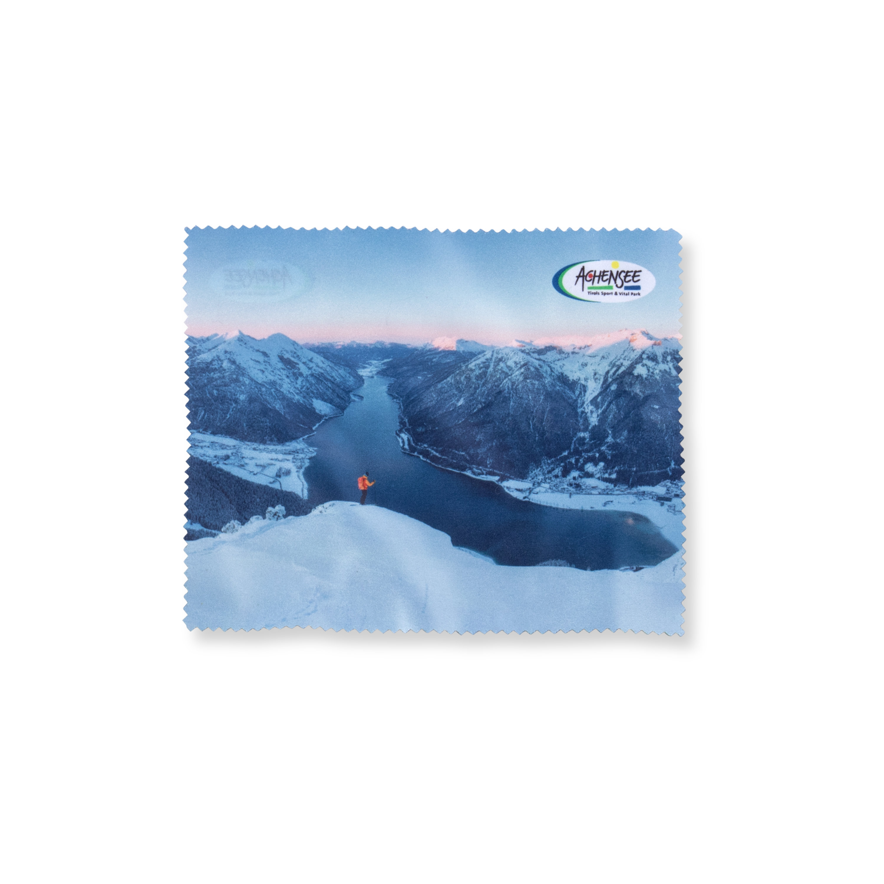 Brillenputztuch Bärenkopf im Winter