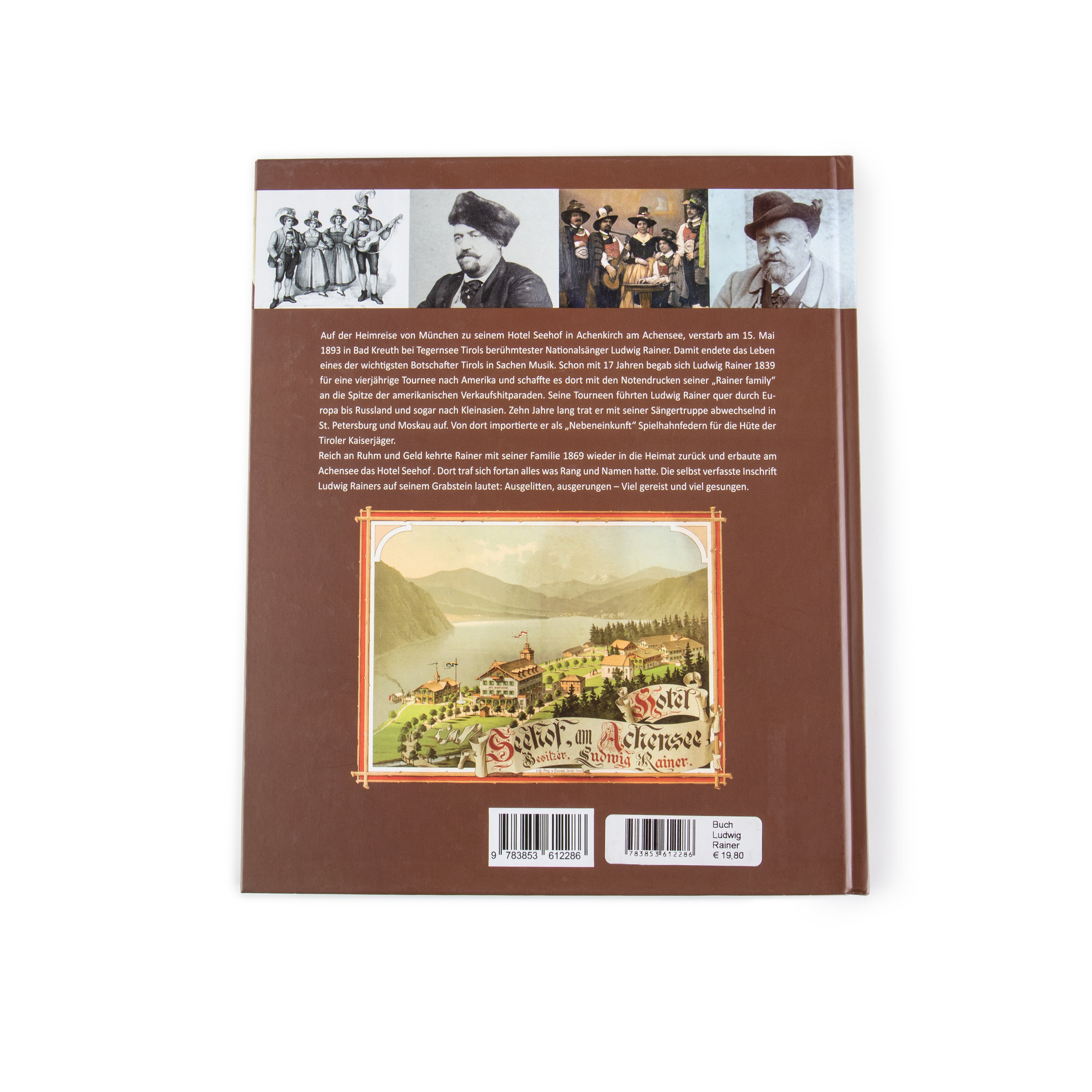 Buch Ludwig Rainer Rückseite