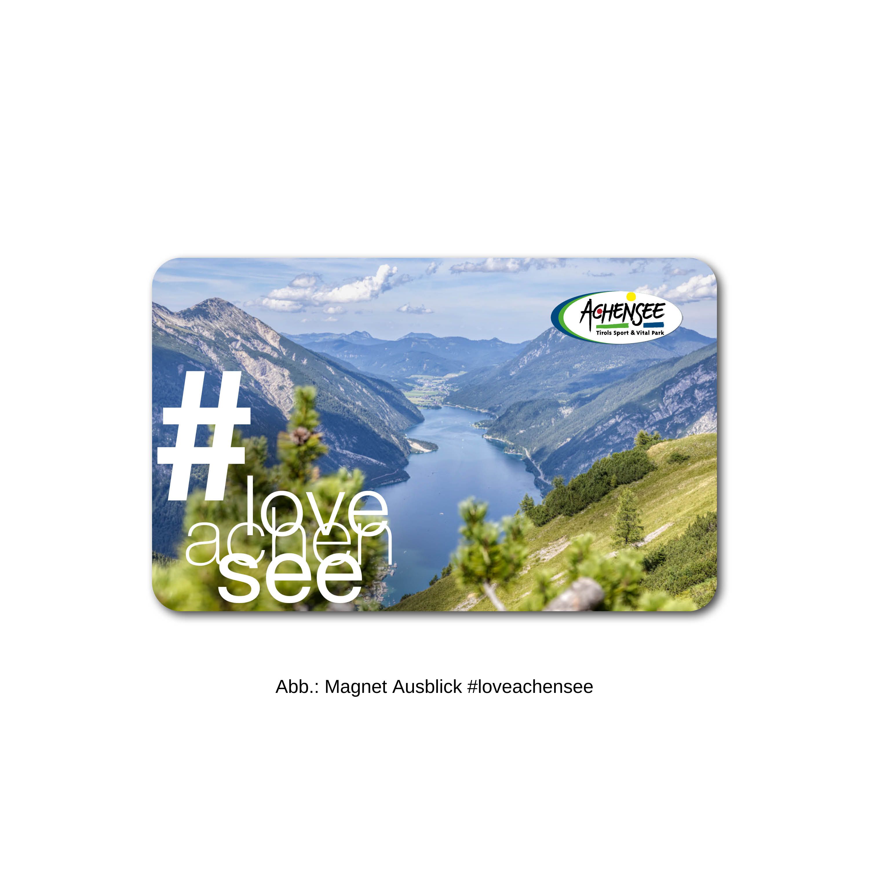 Magnet Ausblick auf den Achensee