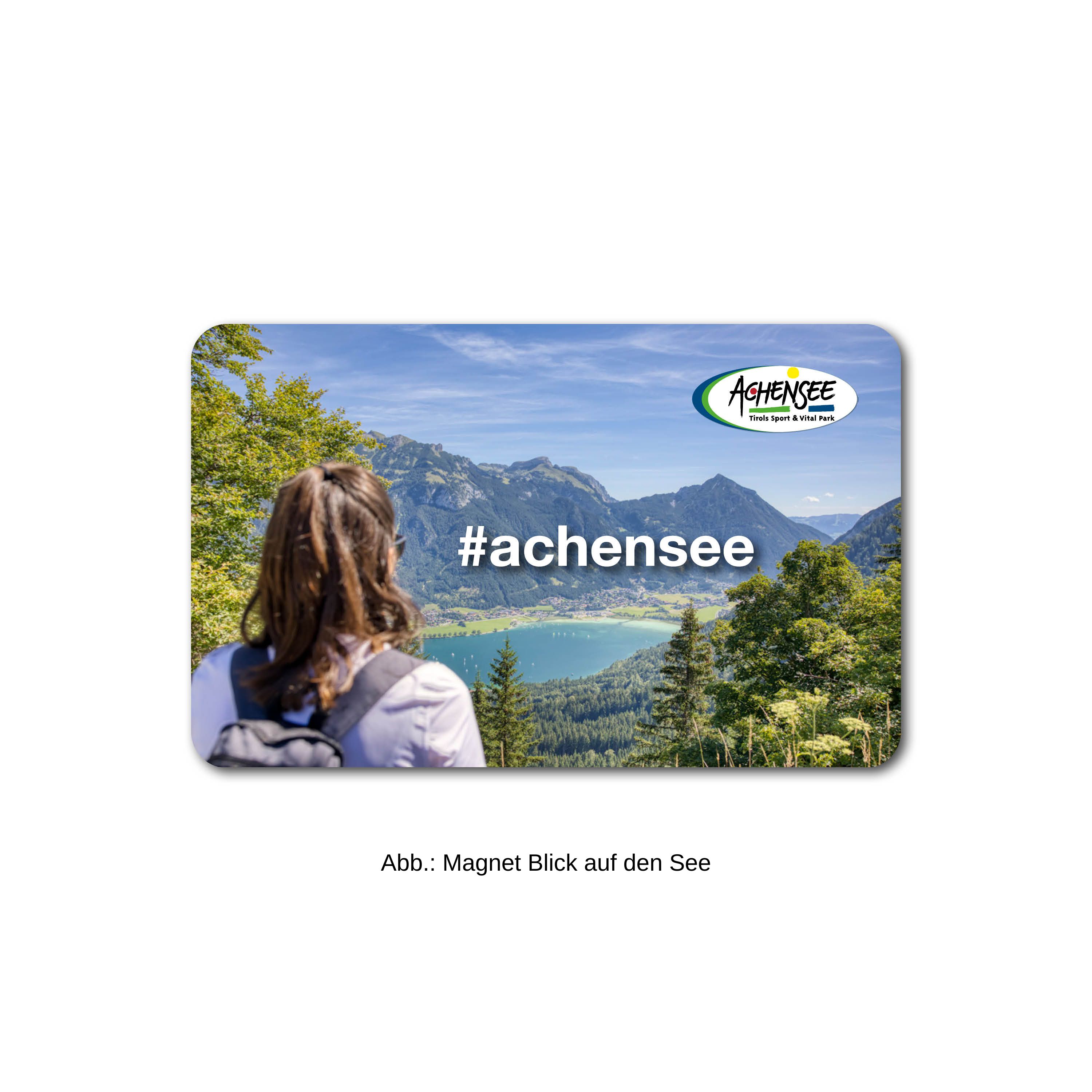 Magnet mit Blick auf den Achensee