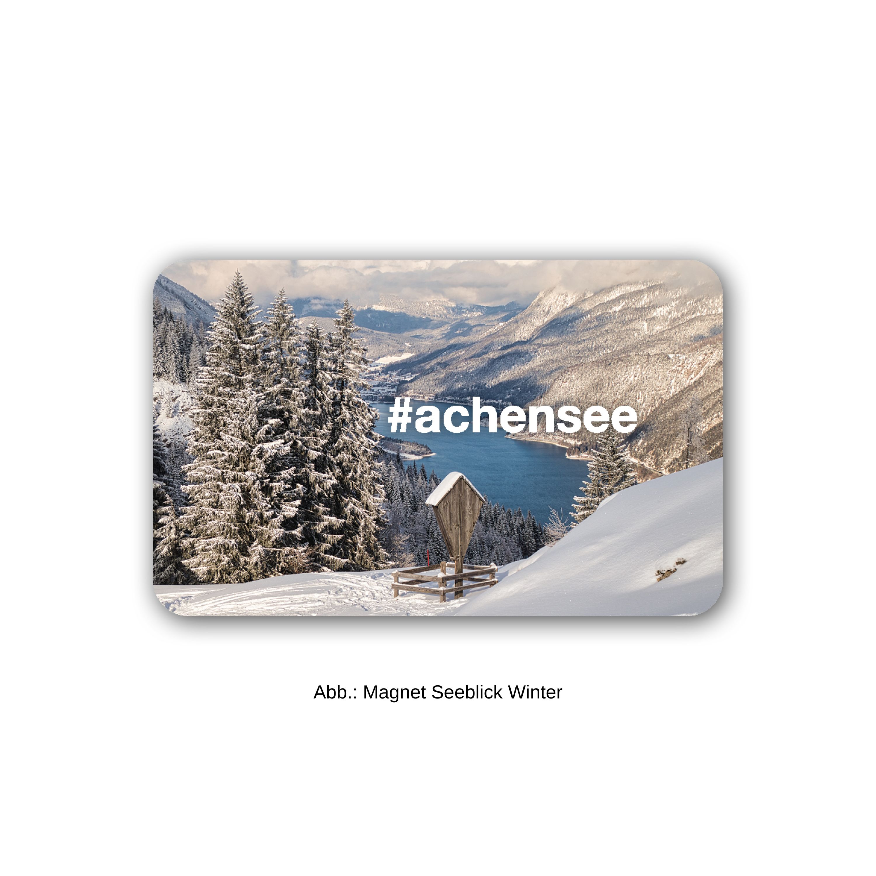 Magnet Seeblick Winter