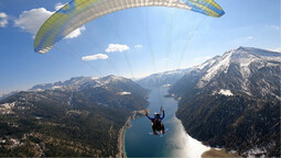 Tandemsprung mit Bernhard Reichegger von Paragliding Adventure Achensee