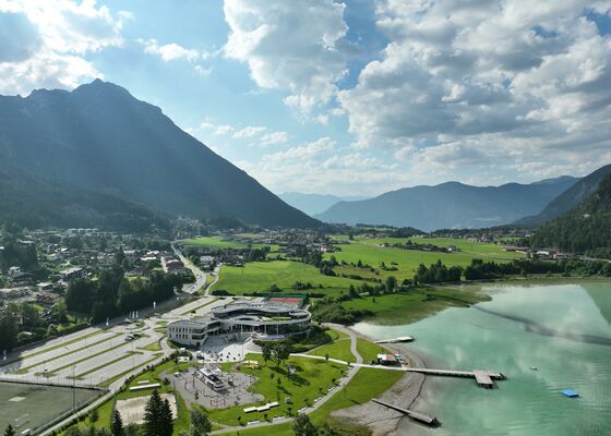 Langstreckenschwimmen am Achensee